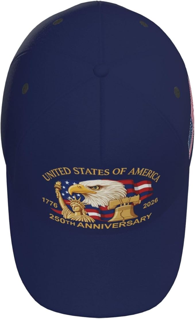 USA Flag Baseball Cap American Patriotic Trucker Hat Father Dad Mother Mom Adjustable Sportswear Hat for Men Women Adults