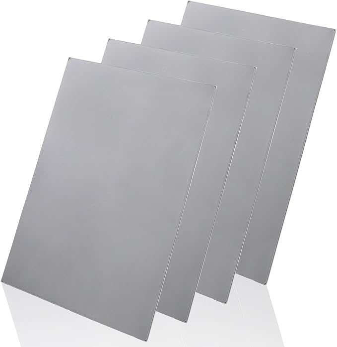 4 Pack Rubber Stamp Sheets, 2.6 mm A4 Size Light Gray Rubber Pads, Soft Rubbers - Image 7