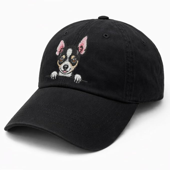 Pet Dog Lover Gifts,Embroidered Dog Baseball Hats for Men Women Dad Mom