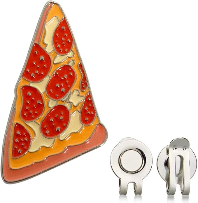 Food & Drink Golf Ball Markers with Hat Clip – Funny Magnetic Golf Accessories & Unique Gifts for Golf Lovers