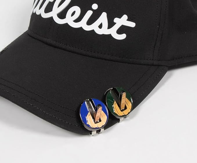 Funny & Unique Golf Ball Markers with Hat Clip – Creative Icon Designs for Golfers – Golf Accessories & Gifts