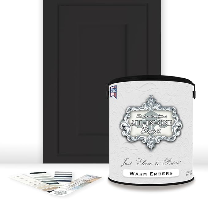 ALL-IN-ONE Paint, Durable cabinet and furniture paint. Built in primer and top by HeirloomTraditionsPaint
