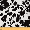 Feelyou Cow Fur Fabric By The Yard Decorative Soft