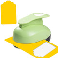 Tag Hole Punch 3 inch Tag Puncher TagCutter Tags Punches by HKKYOArtsCrafts