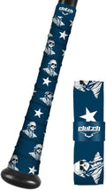 Clutch Sports Apparel All-Weather Bat Grip Tape, 1.1mm Cushioned & Non-Slip for Baseball & Softball, Durable & Multi-Sport Performance for Youth & Adult Players