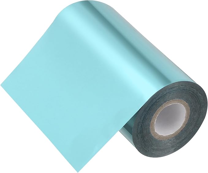 PATIKIL 5"x400Ft Hot Stamping Foil Paper, Heat Transfer Hot Stamping Paper Foil by PATIKIL