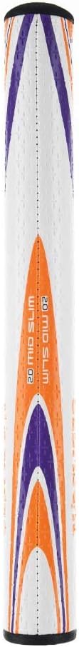 SuperStroke NCAA Golf Putter Grip, Ohio State University (Mid Slim 2.0) | Cross-Traction Surface Texture and Oversized Profile | Even Grip Pressure for a More Consistent Stroke | Non-Slip Grip