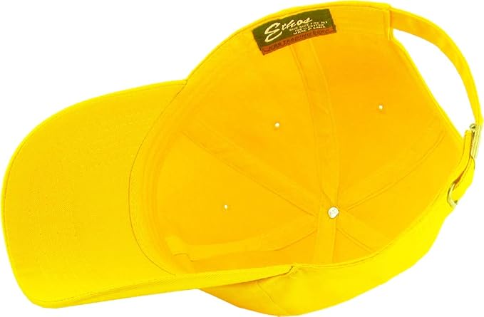 KBETHOS Classic Unisex Cotton Adjustable Low Crown Baseball Cap – Plain Dad Hat