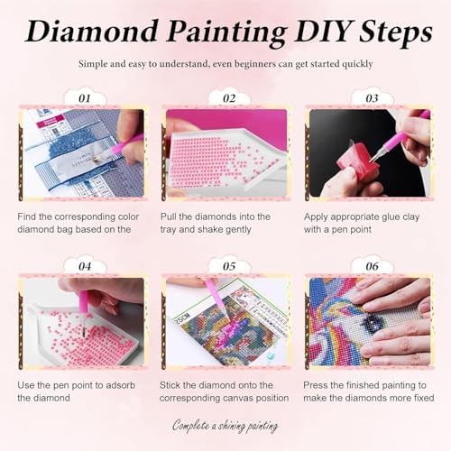 Halloween Diamond Art Kits for Adults Round Diamond Painting 12x16 Inch