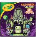 CreateOn Crayola Halloween Glow Magnetic Haunted House Tiles Set, Building Set for Kids, STEM Toys for Boys and Girls Ages 3 and Up, 28-Piece Set
