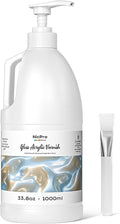 Nicpro Gloss Varnish for Acrylic Painting, 33.8oz Bottle by Nicpro