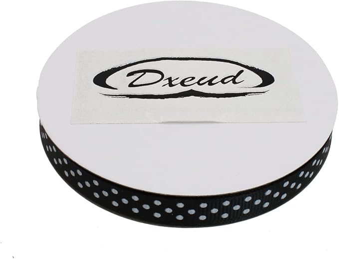 Polka Dot Grosgrain Ribbon 25 Yard Each Roll 100% Polyester - Image 3