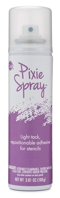 iCraft Pixie Spray Stencil Adhesive, Repositionable, Low Tack, 3.81 Ounces - Image 4