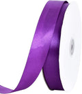 TONIFUL 1 Inch x 100yds Purple Satin Ribbon, Thin Solid Color Satin Ribbon by TONIFUL