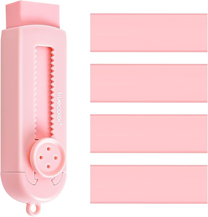 Pencil Erasers, Retractable Erasers by Unknown
