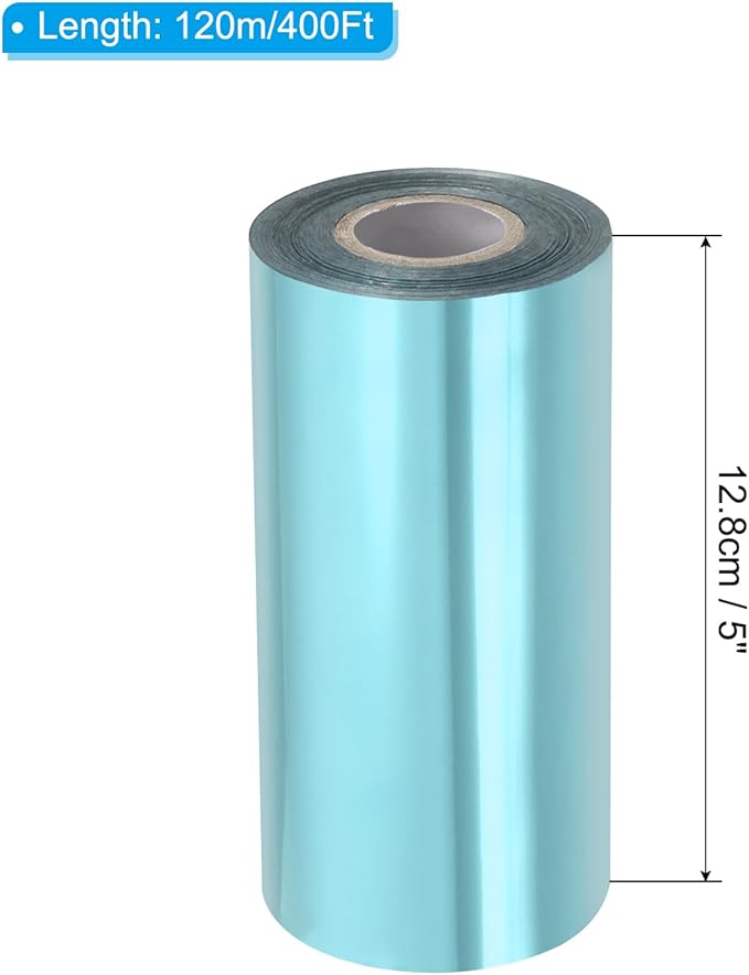 PATIKIL 5"x400Ft Hot Stamping Foil Paper, Heat Transfer Hot Stamping Paper Foil - Image 2