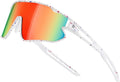 DUCO Kids Sunglasses Youth Baseball Sun Glasses Lightweight TR90 Frame UV400 Sports Cycling Shades for Boys Girls DK268