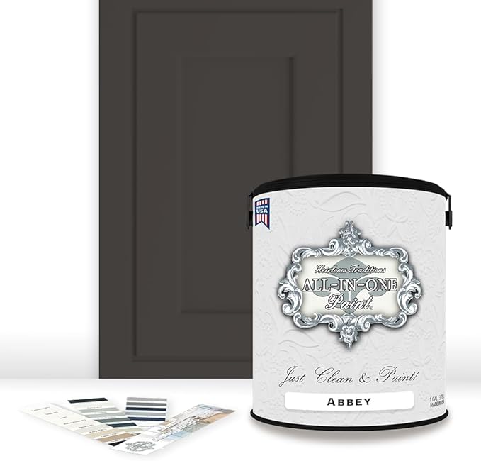 ALL-IN-ONE Paint, Durable cabinet and furniture paint. Built in primer and top by HeirloomTraditionsPaint