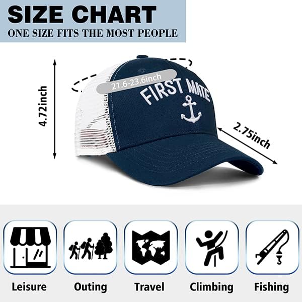Outdoor Hat Captain Hats Hunting Hat Biggfoot Hat Mountain Baseball Cap Sailing Trucker Hat for Men Women