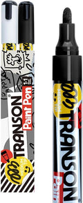 TRANSON Black and White Permanent Paint Markers by Transon
