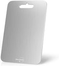 Titanium Cutting Board, 100% Pure Titanium, 2mm Thick, Rectangular, Stain by DETEIN