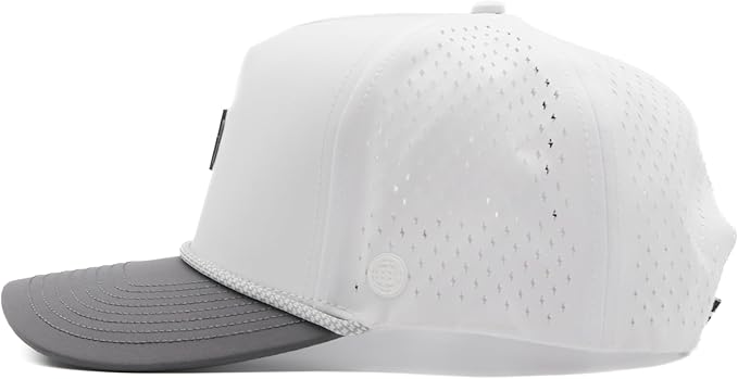 BRIMZ Outdoor Performance Hat - Water & Sweat Resistant Hats - Breathable & Moisture-Wicking Snapback