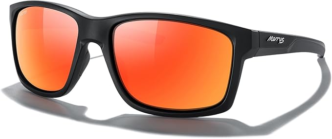 MERRY'S Sports Polarized Sunglasses For Men Women Cycling Running Driving Golf Fishing UV400 Protection S9266