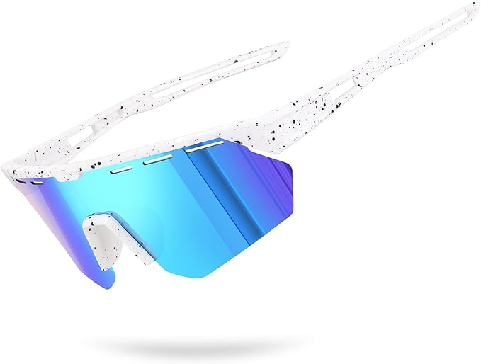 Youth Sports Sunglasses for Boys Girls Age 3-10, Lightweight Frame Kids Baseball Softball Cycling Sunglasses