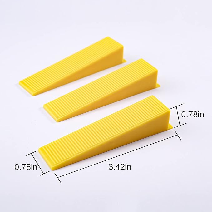 300 Pcs Reusable Leveling Wedges, Reusable Tile Leveling System Wedges - Image 2