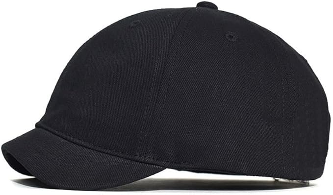 Men's Short Brim Baseball Cap Quick Dry Lightweight Breathable Adjustable Unstructured Dad Hat