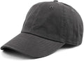 Cotton Baseball Cap Dad Hat – Washed Low Profile Adjustable Hat for Men Women Casual Outdoor Running Golf