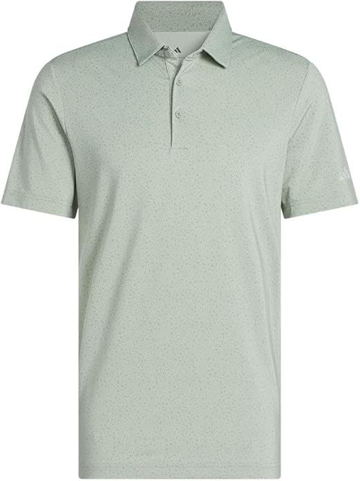 adidas Mens Ultimate365 Mini Bunker Polo Shirt