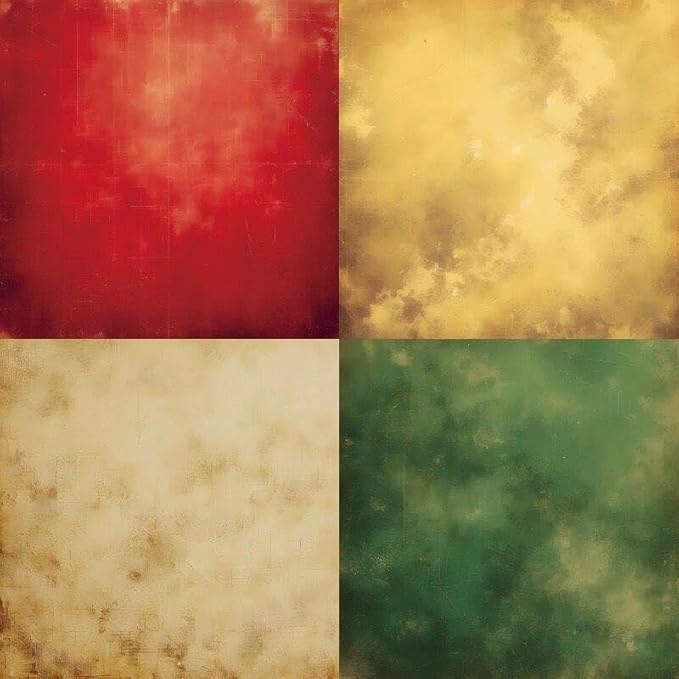 Scrapbook Paper 6×6 Yellow, 24 Sheets Single-Sided Color Patterned Paper - Image 3