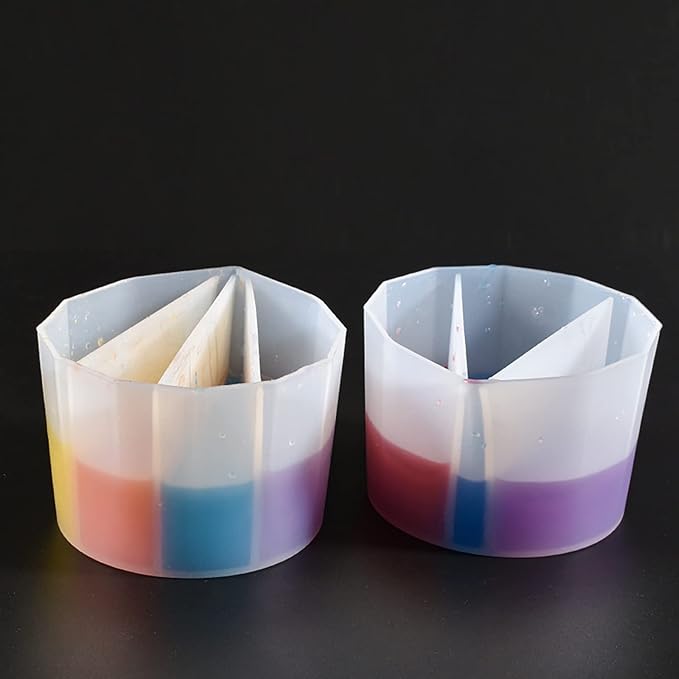 4pc Resin Split Cup Set - Image 7