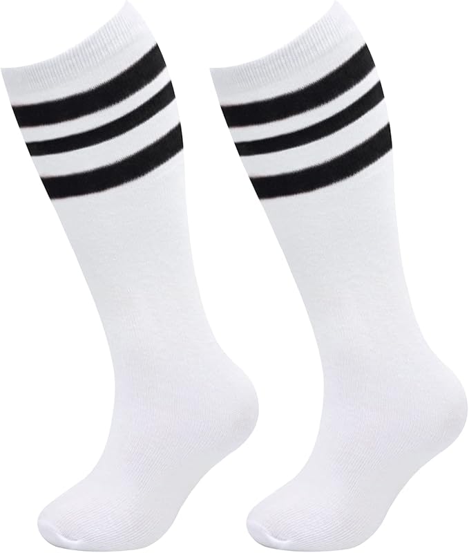 qikqik Toddler Soccer Socks Kids Soccer Socks Boys Baseball Sock Youth Football Sock Girls Softball Accessories Team Sports