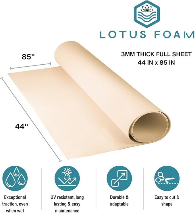 LotusFoam Large 3mm EVA Foam Sheet - Image 2