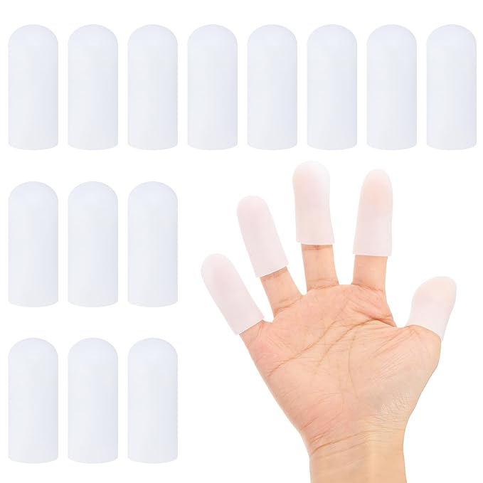 PATIKIL Gel Finger Cots 2"x0.79" by PATIKIL