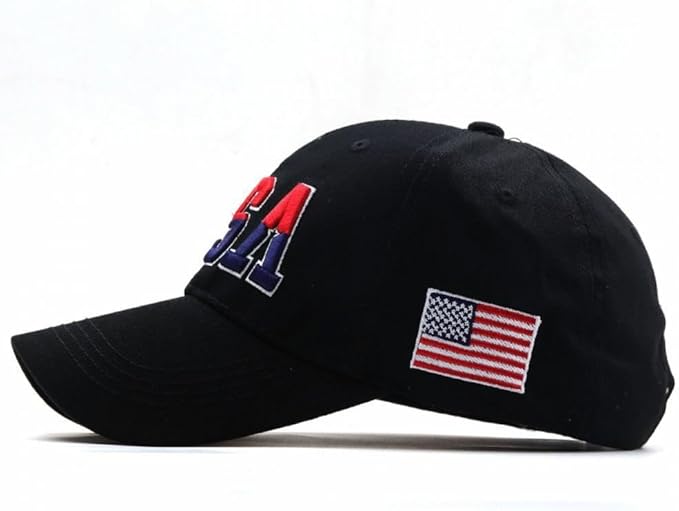 USA Flag Baseball Cap American Patriotic Trucker Hat Father Dad Mother Mom Adjustable Sportswear Hat for Men Women Adults
