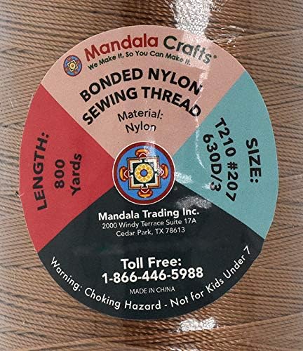Mandala Crafts Bonded Nylon Thread - Image 4