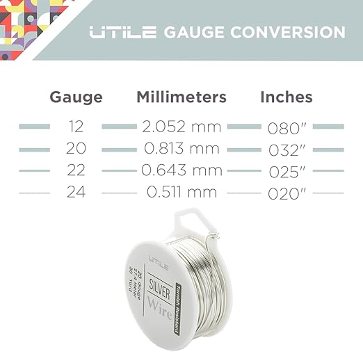 UTILE 18 20 22 24 Gauge 90 ft 99.9% Pure Soft Copper Wire - Image 3