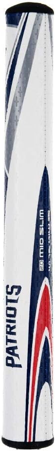 SuperStroke NFL Golf Putter Grip, Mid Slim 2.0, Cross-Traction Control Texture for Max Feel and Comfort