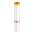 HARFINGTON Pre-Taped Masking Film 177.2" x32.8ft Double Adhesive Tape and Drape by HARFINGTON
