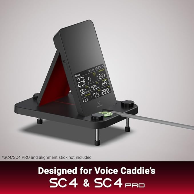Voice Caddie Alignment & Leveling Stand for SC4/SC4 PRO ┃ Adjustable with Laser