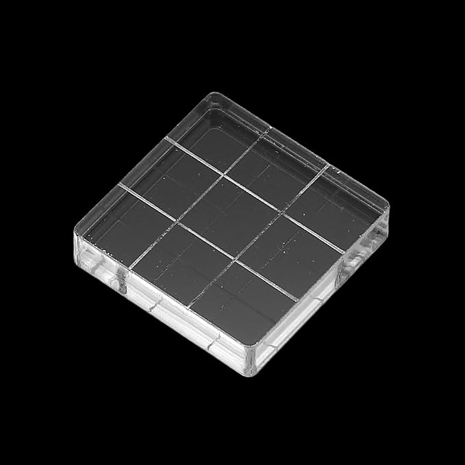 PATIKIL 1.2"x1.2" Acrylic Stamp Block - Image 5