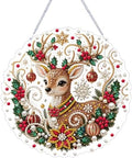 AIBOERL Pearl Diamond Art Kits for Adults, Acrylic Hanging Suncatcher