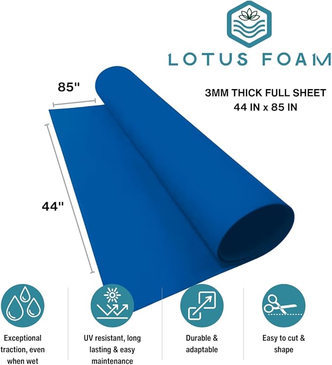 LotusFoam Large 3mm EVA Foam Sheet - Image 2