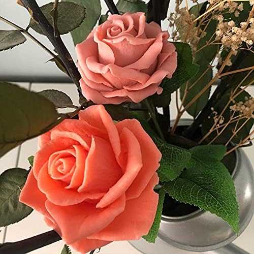 3D Flower Beautiful Bloom Rose Mold - Image 9