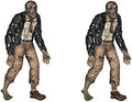 Beistle 2-Pack Jointed Zombies, Scary Zombie Decor for Halloween Decorations, Hanging Dead Zombies for Spooky Holiday Parties & Festive Occasions, 6'