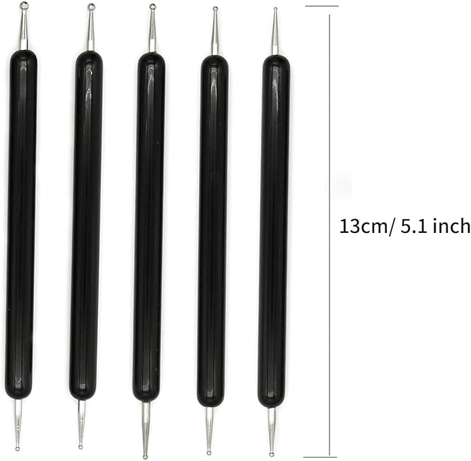 4 Set Embossing Stylus Double End Tracing Dotting Tool, Embossing Art - Image 2