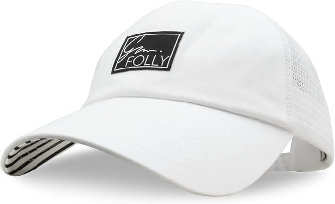 Baseball Cap for Women in Cute Dad Hat Design with Mesh to Stay Cool at The Beach in Summer